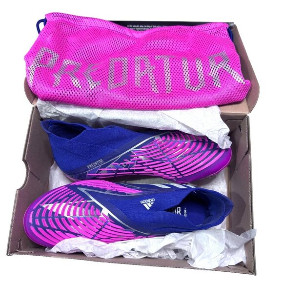 Adidas Predator Edge+ FG Youth Laceless Cleats 6 US NWB MSRP $140 - Picture 2 of 10